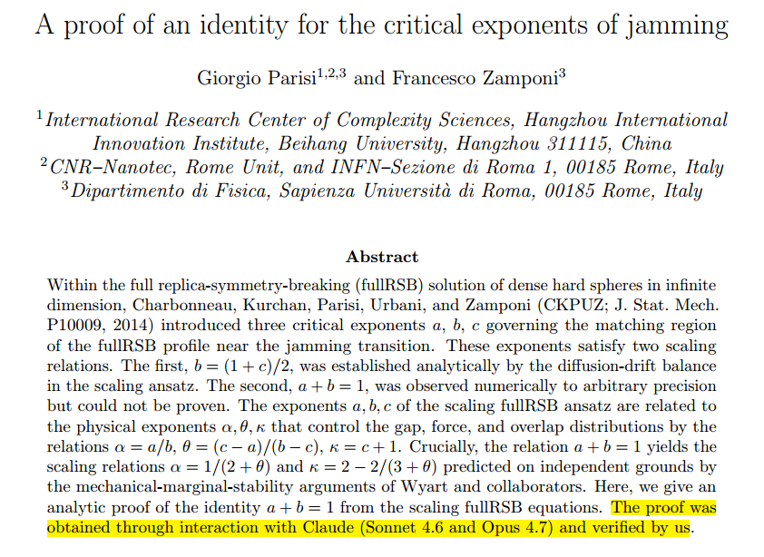 First paper excerpt